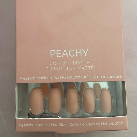 Marmalade Press-On Nails in Peachy - Picture 2 of 6